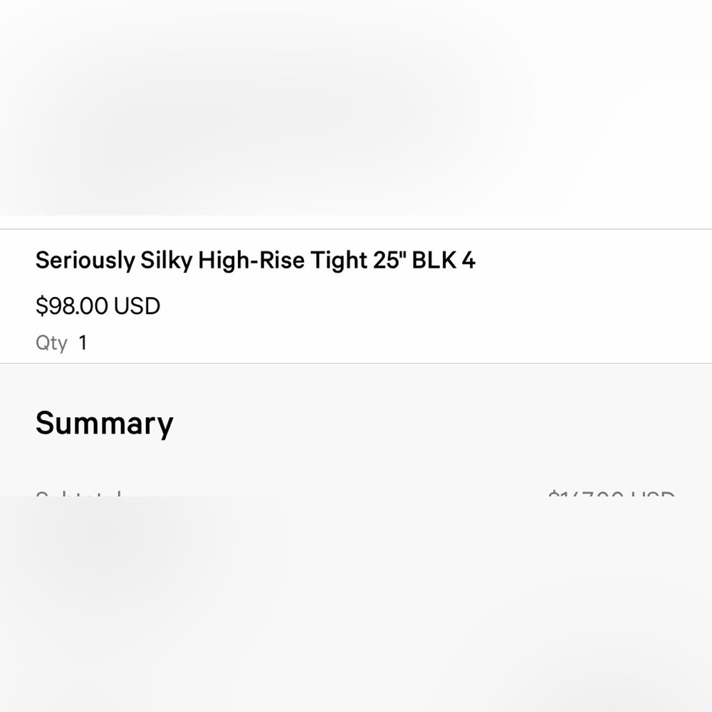 lululemon athletica seriously silky high rise Leggings - Picture 5 of 5